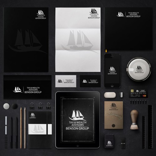 Wealth logo with the title 'Logo for a tax and wealth advisor company'