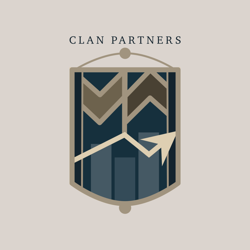 Easy to draw logo with the title 'Clan Partners logo '