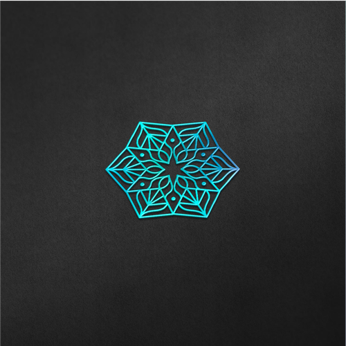 Mandala design with the title 'Home decor and furniture logo'