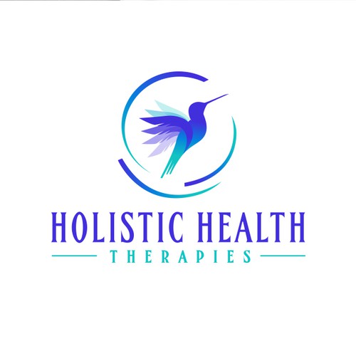 Turquoise logo with the title 'Stylish Logo for Therapeutic massage'