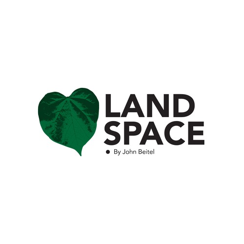 Landscaping brand with the title 'Land Space Logo'