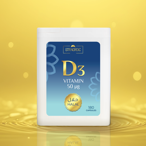 Simple label with the title 'Minimal Supplement Label'