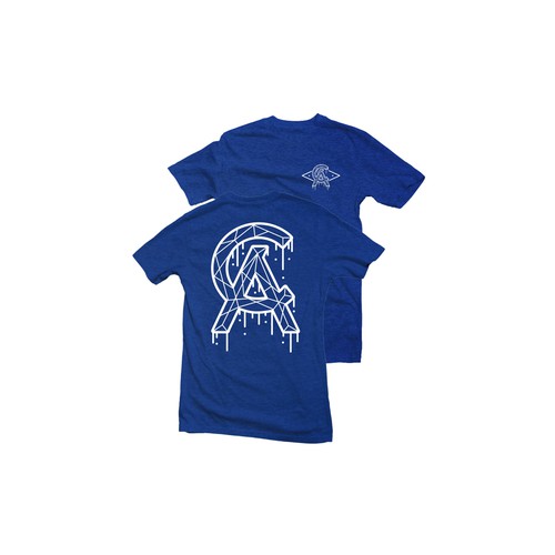 Blue t-shirt with the title 'CHAD'S APPAREL TSHIRT'