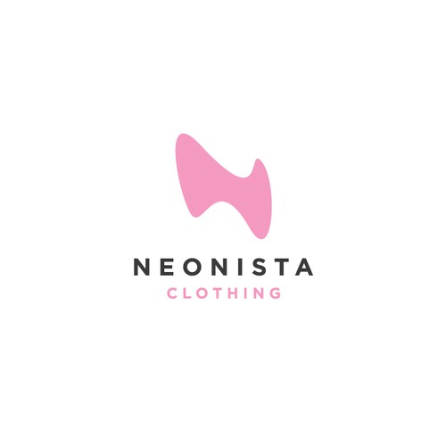 Classy Logo Design, Pink and Black Fashion Logo, High Resolution Logo,  Custom Clothing Line Logo, Hot Pink Logo With Fashion Clip Art Image 