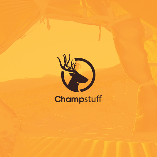 Camp logo with the title 'deer logo'