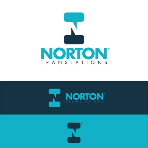 Translation design with the title 'Norton Translations'