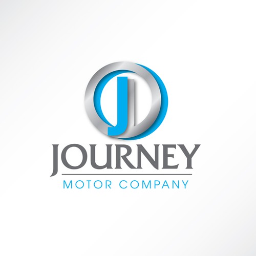 Vehicle graphic design with the title 'Logo Design for Journey Motor Company'
