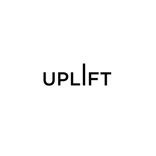 Up logo with the title 'Logo design for UPLIFT'