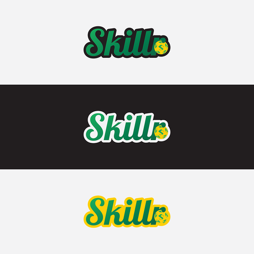 Fundraising logo with the title 'Logo concept for Soccer Fundraiser'