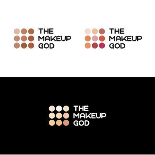 Makeup logo with the title 'Elegant logo for seller of beauty Products'