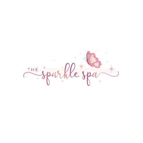 Sparkle logo with the title 'sparkle spa'