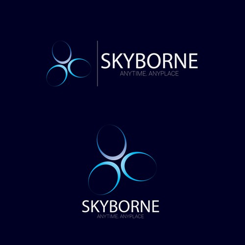 Drone brand with the title 'Drone concept for SkyBorne'
