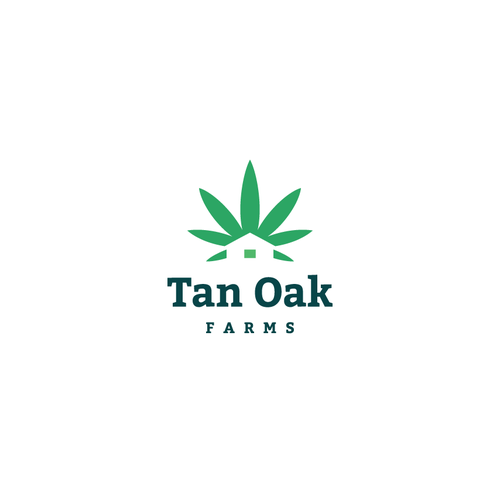 Agriculture brand with the title 'Logo proposal for a cannabis farm'
