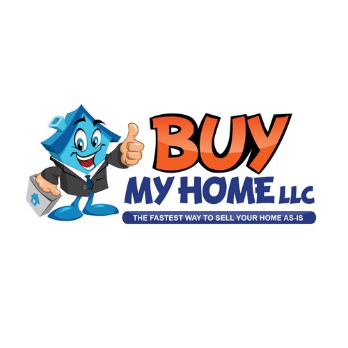 Ad logo with the title 'LOGO_Buy my home'