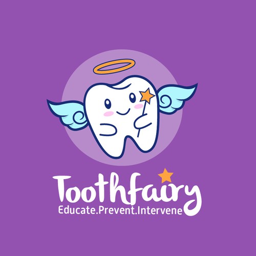 Kids brand with the title 'Playful mascot for a dental clinic'