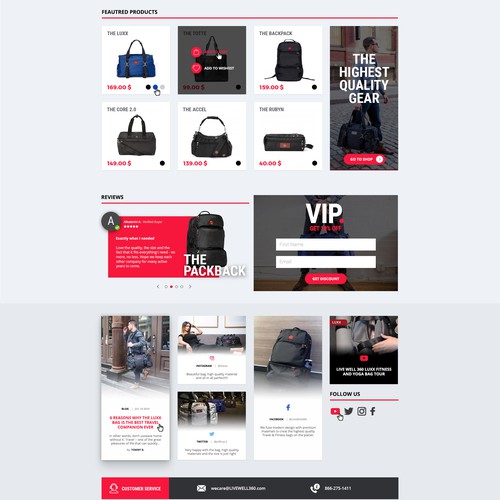 Sales website with the title 'E-Commerce Website'