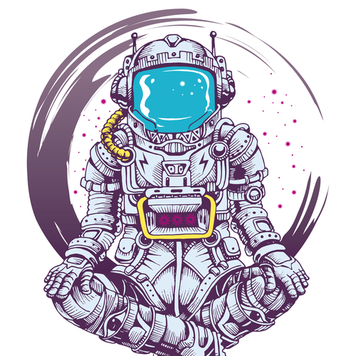 Vector illustration with the title 'character design packaging'