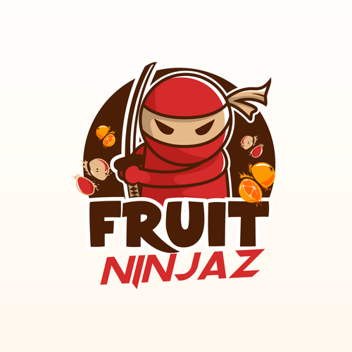 Cut design with the title 'Fruit Ninjaz'
