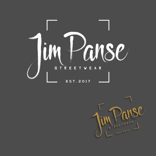 Sports apparel logo with the title 'JimPanse Streetwear'
