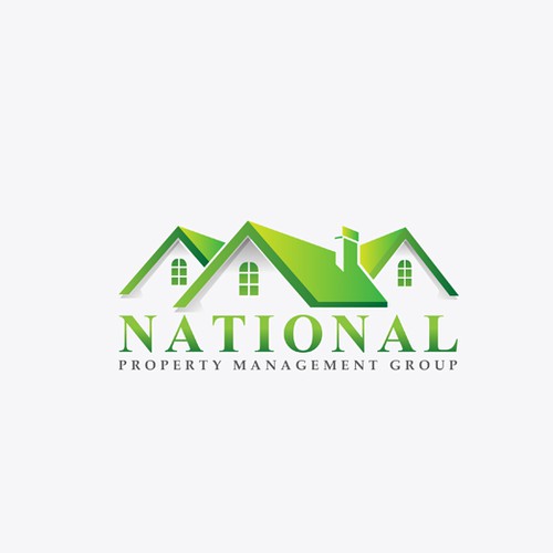 Residential logo with the title 'Help National Property Management Group with a new logo'