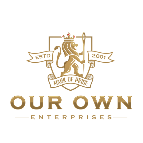 Fabrication design with the title 'Powerful 'Our Own Enterprises' logo design'