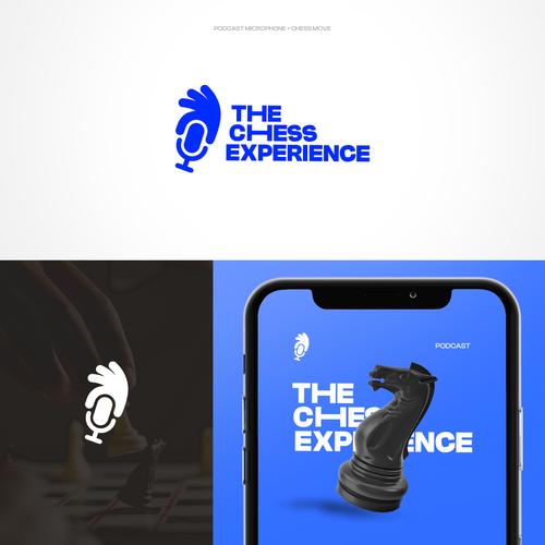 Bishop logo with the title 'The Chess Experience'