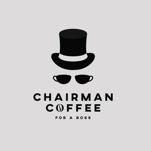 Coffee shop brand with the title 'BossCoffee'