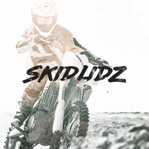 Rough design with the title 'Sandy wordmark'