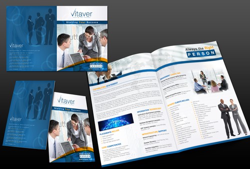 Success design with the title 'Vitaver needs a new brochure design'