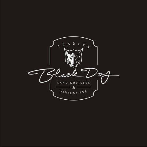 Automotive brand with the title 'logo for vintage car restoration company'