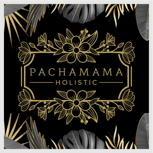 Frame logo with the title 'Pachamama Holistic'