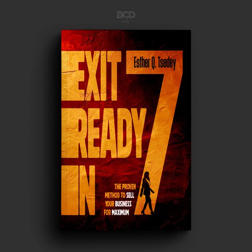 Aesthetic book cover with the title 'Exit ready in 7'