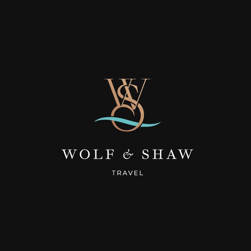 Amazing logo with the title 'Wolf & Shaw'
