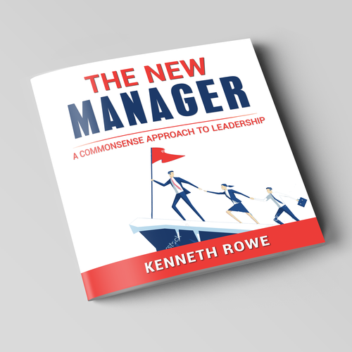 Motivational book cover with the title 'The New Manager'