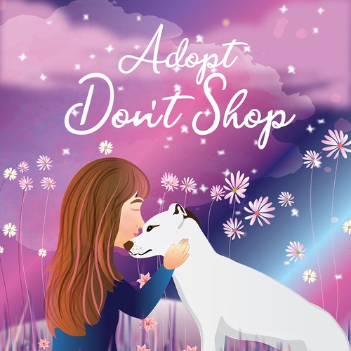 Children's book artwork with the title 'Children illustration'