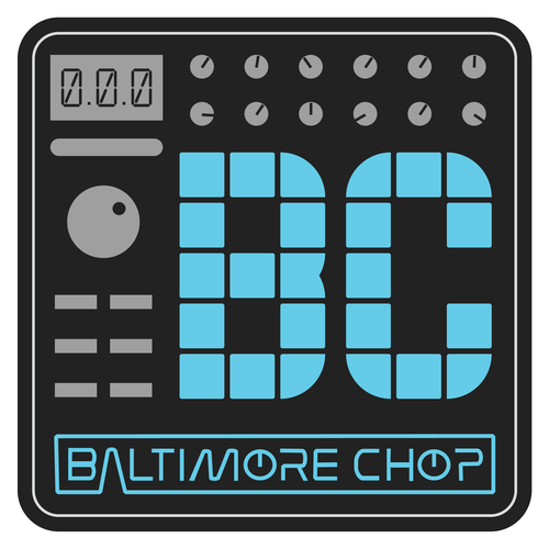 Music production logo with the title 'logo design for a music producer'