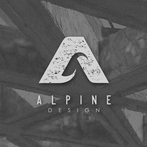 Single-color design with the title 'Alpine'
