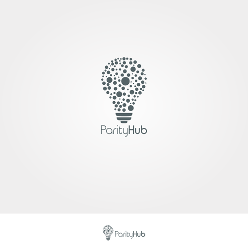 Black and white brand with the title 'Bold logo for non profit organisation'