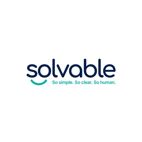 Finance brand with the title 'Logo concept for a financial solutions company'