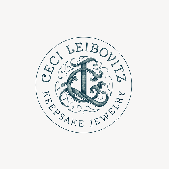 Wedding brand with the title 'Ceci Leibovitz - Brand Identity'