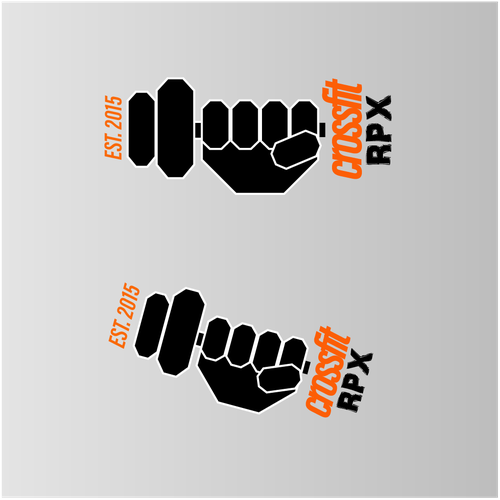 Forklift logo with the title 'Logo for crossfit place '