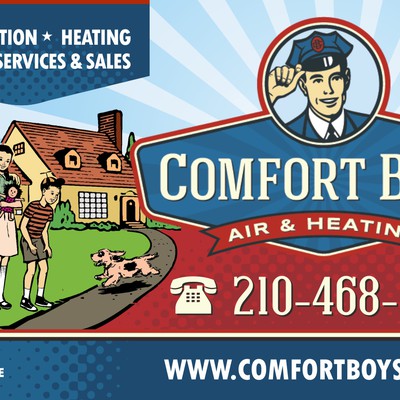 billboard design for air condition service