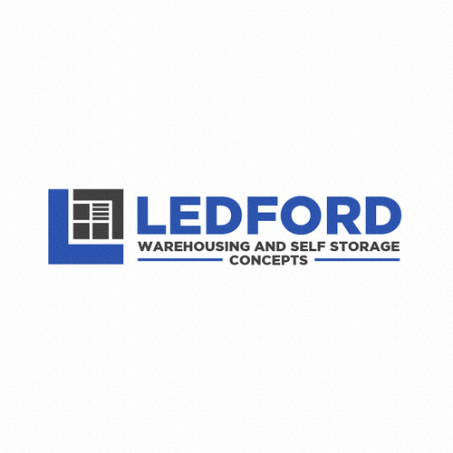 Self storage logo with the title 'The LEDFORD'