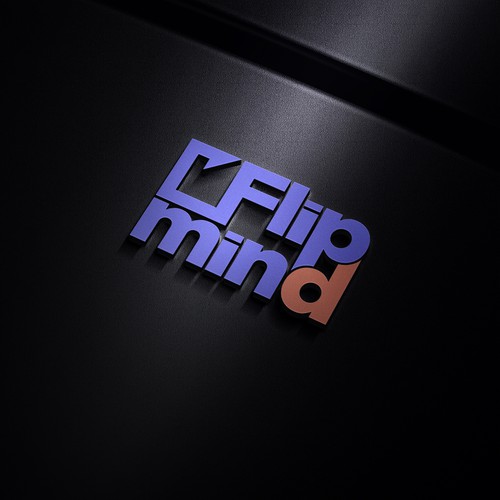 Flip design with the title 'Flipmind Logo'