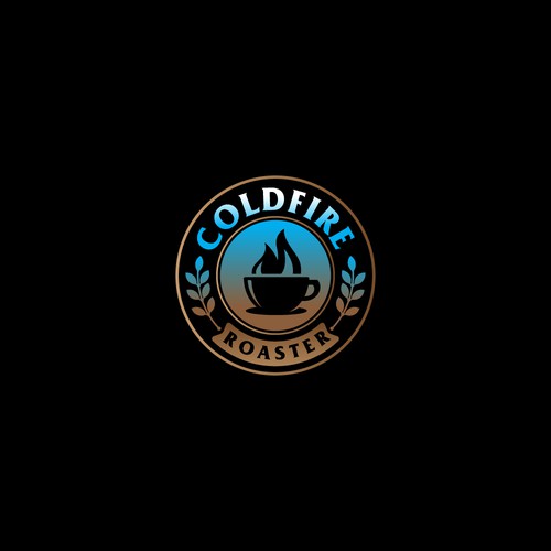Cold logo with the title 'Logo ColdFire Roaster'