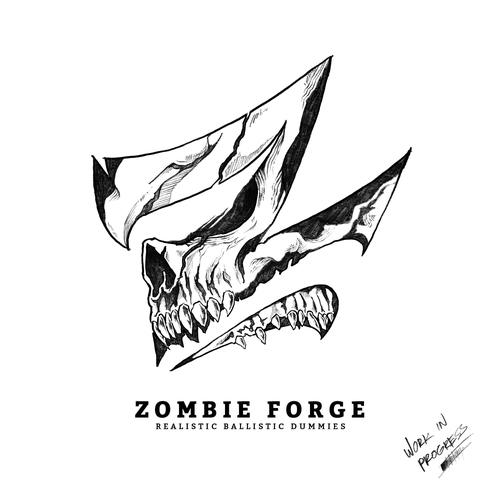 Alien logo with the title 'Zombie Forge'