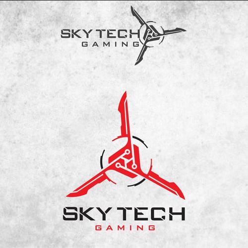 Sky brand with the title 'SLEEK MODERN DESIGN FOR SKYTECH GAMING'