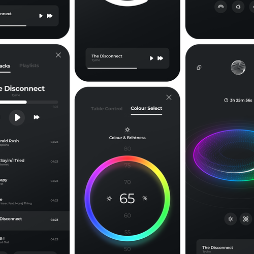 Fractal design with the title 'Oasis'
