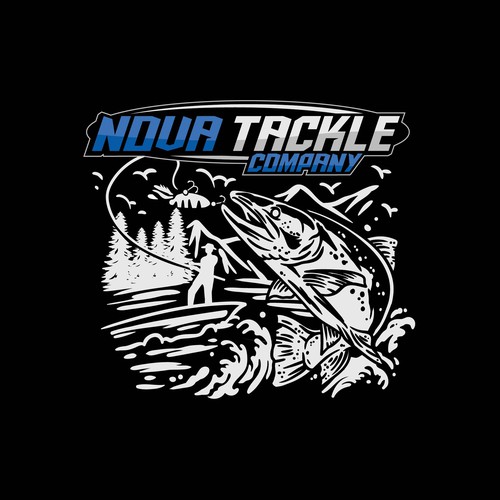 Event t-shirt with the title 'Fishing Logo'