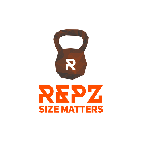 Bodybuilding logo with the title 'Bold fitness logo'